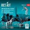 RESKIT RSF48-0162 PBY-5/5A/ OA-10A Catalina Engine maintenance platform (2 pcs) with service crew (5 pcs) for Revell/Monogram/Hasegawa kit (3D Printed) (1/48)